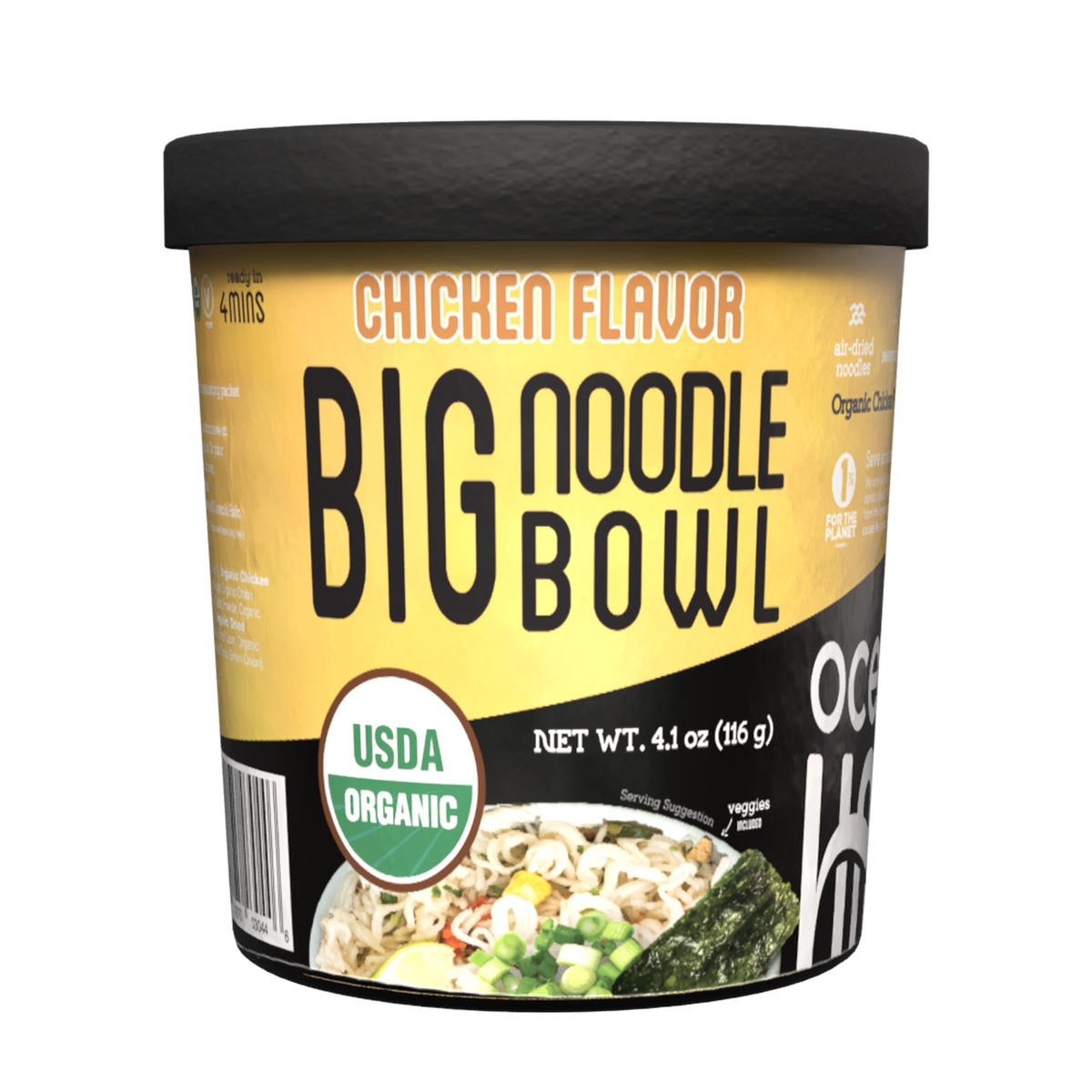 1 of 1 Organic No Chicken Big Noodle Bowl
