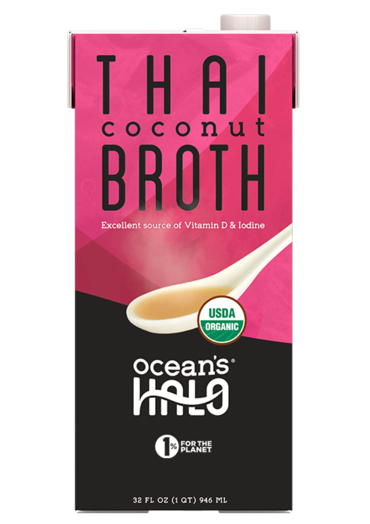 Organic and Vegan Thai Coconut Broth, 2pk