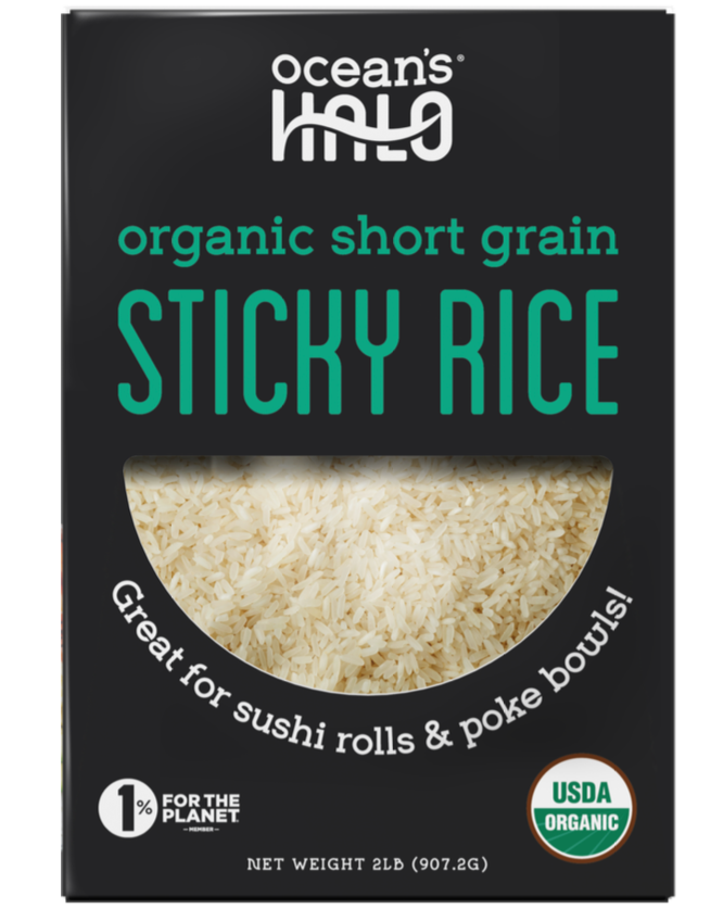 1 of 4 Organic and Vegan Sticky Rice, 2pk