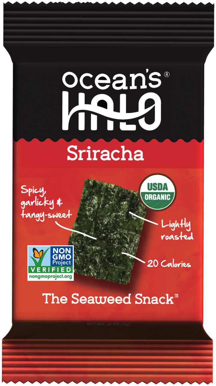 1 of 1 Sriracha Seaweed Snacks