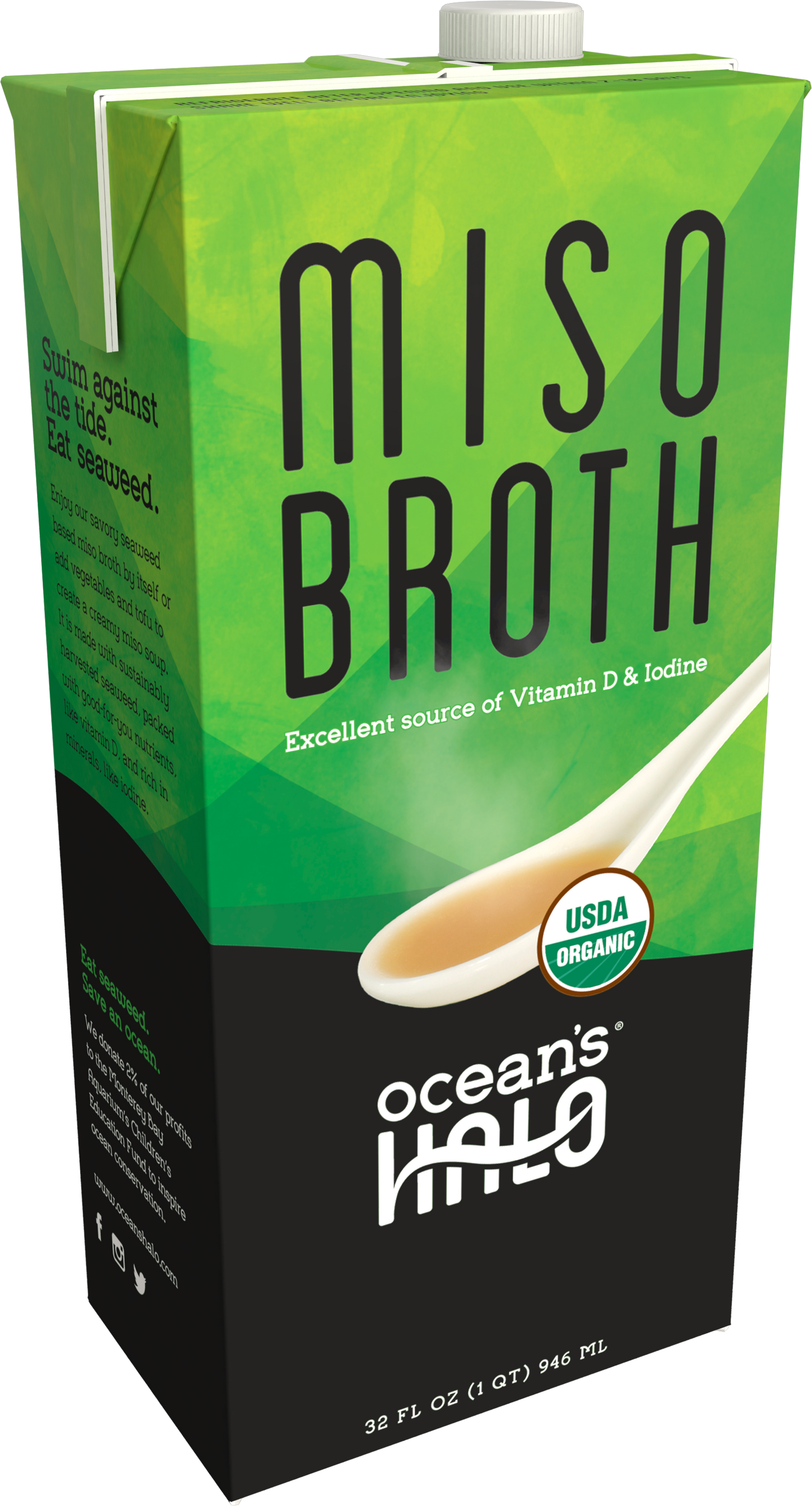 2 of 3 Organic and Vegan Miso Broth, 2pk