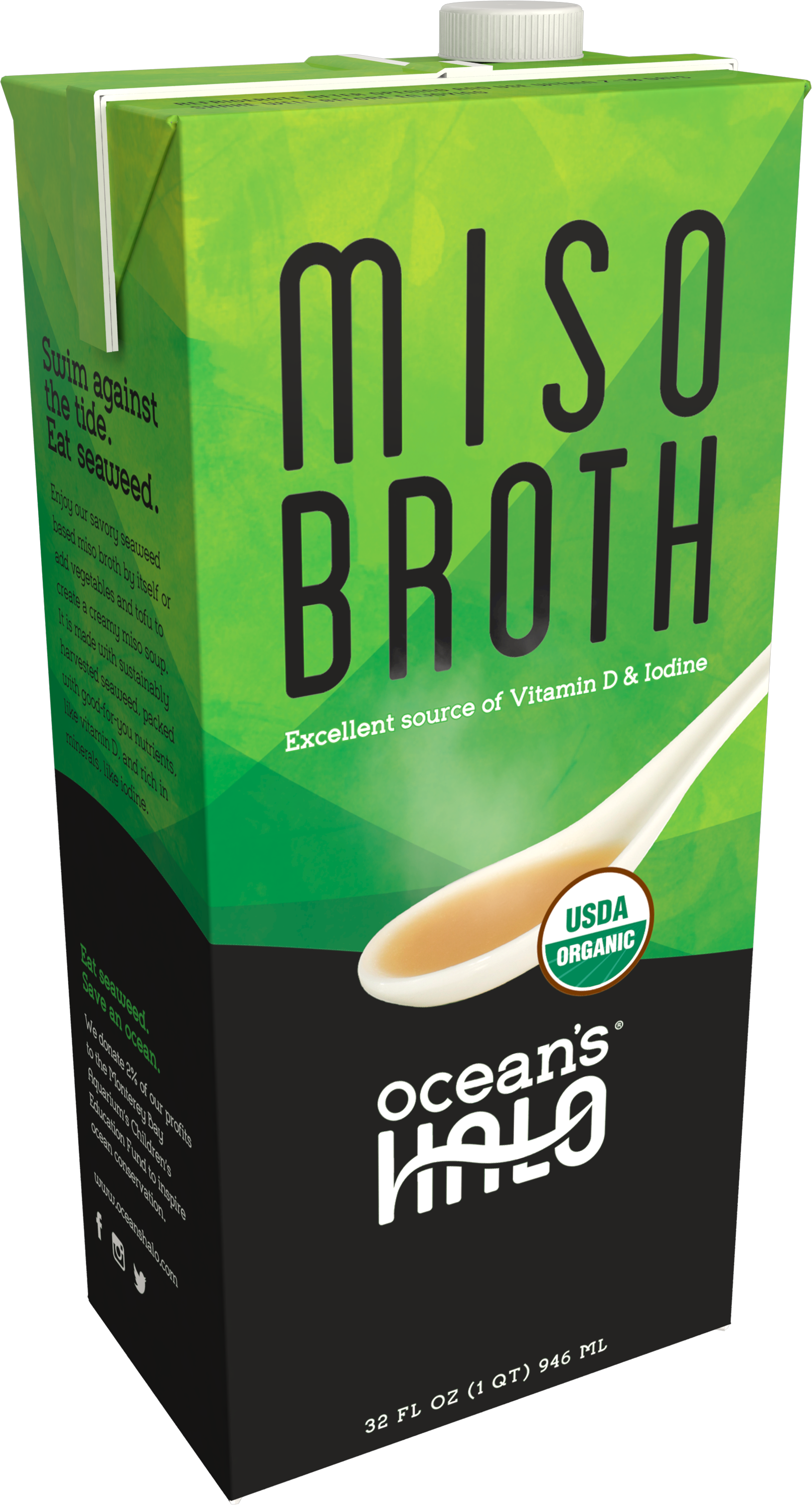 Organic and Vegan Miso Broth, 2pk