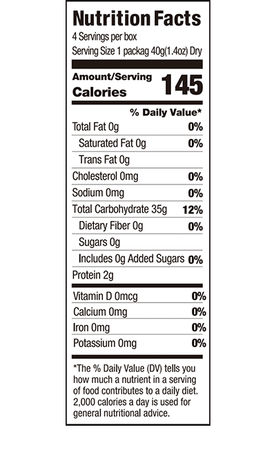 3 of 3 Organic and Gluten-free Rice Noodles, 3pk