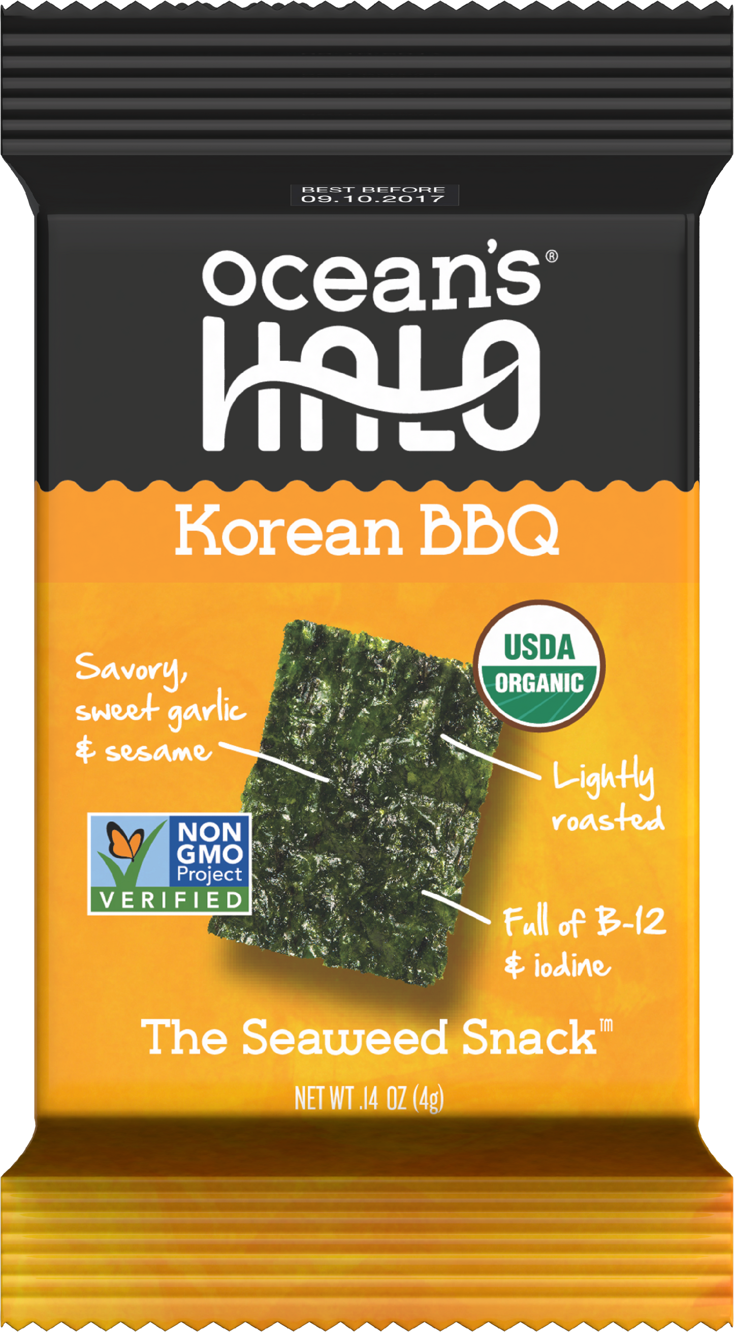 1 of 2 Korean BBQ Seaweed Snacks