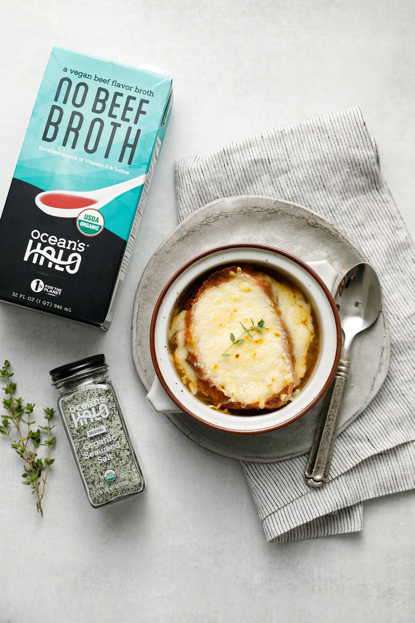 2 of 4 Organic and Vegan No Beef Broth, 2-Pack