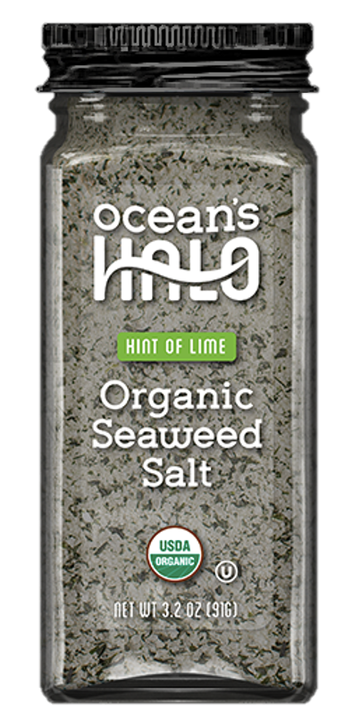 1 of 2 Ocean's Halo Hint of Lime Seaweed Salt, 2 pack