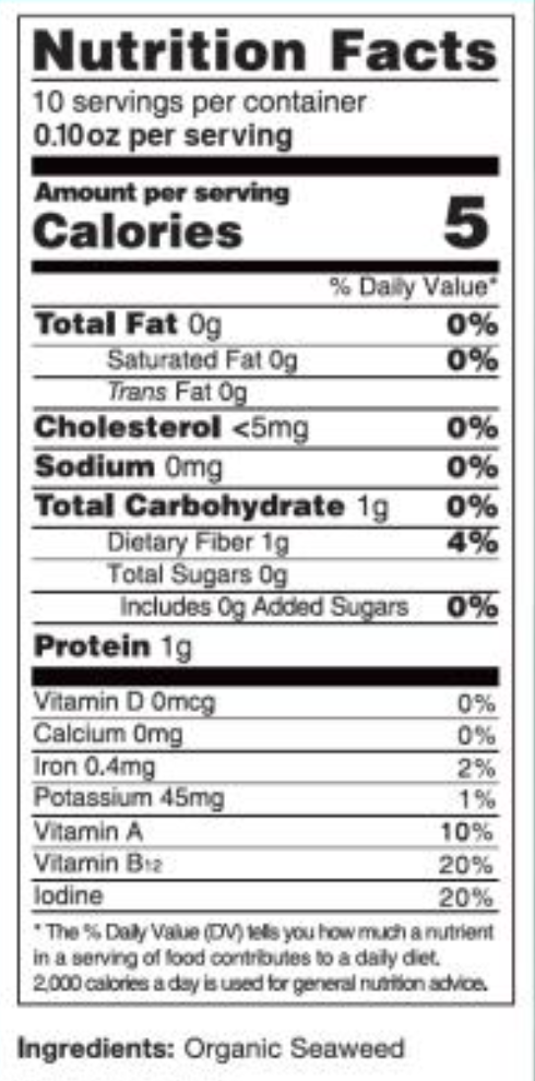 2 of 2 Organic Sushi Nori, 12pk
