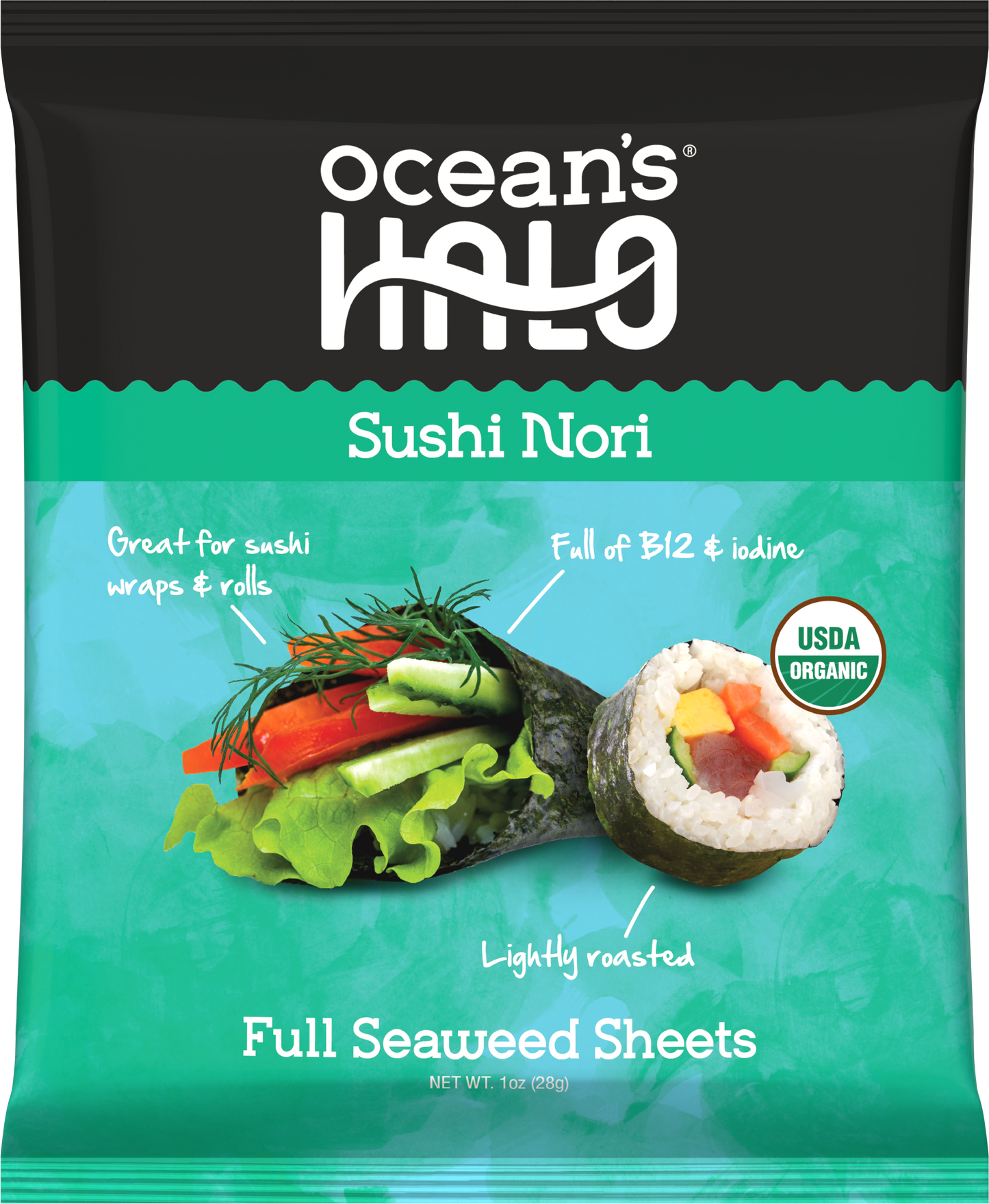 1 of 2 Organic Sushi Nori, 12pk