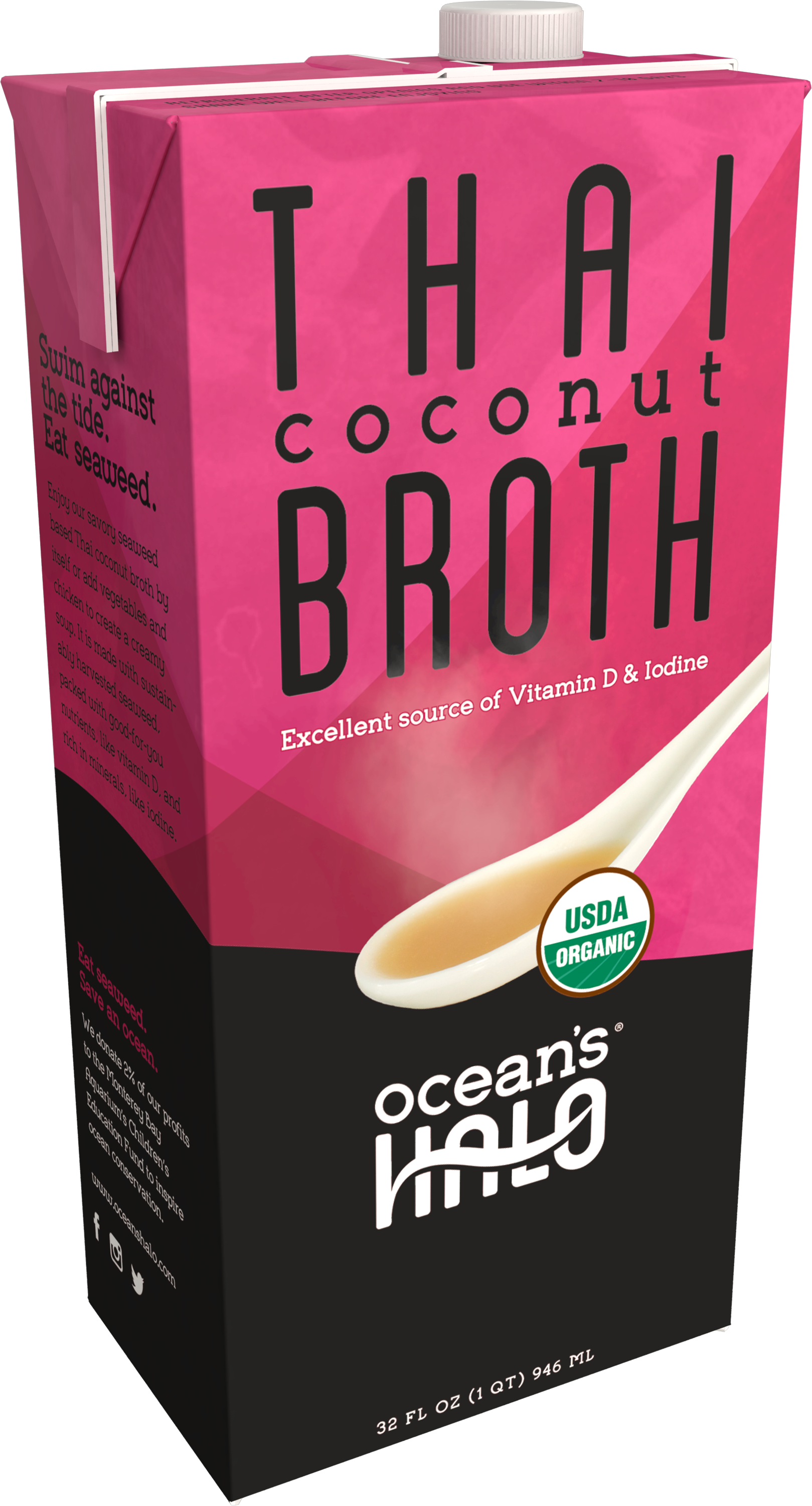 Organic and Vegan Thai Coconut Broth, 2pk
