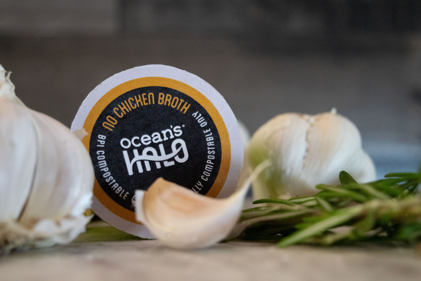 Ocean's Halo Organic and Vegan No Chicken Broth Pods, 10-Pack