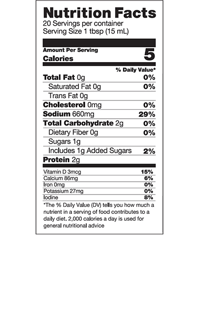 2 of 2 Organic NoSoy Soy-free Sauce, 2pk