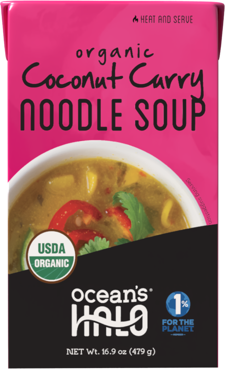 1 of 2  Organic Coconut Curry Noodle Soup
