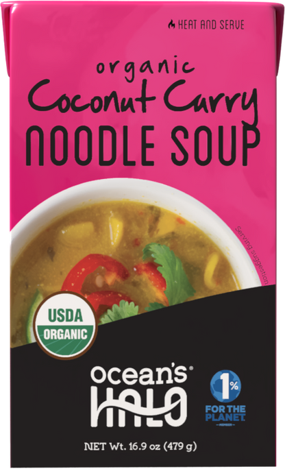 Organic Coconut Curry Noodle Soup