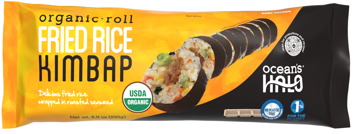 1 of 2  Organic Fried Rice Kimbap