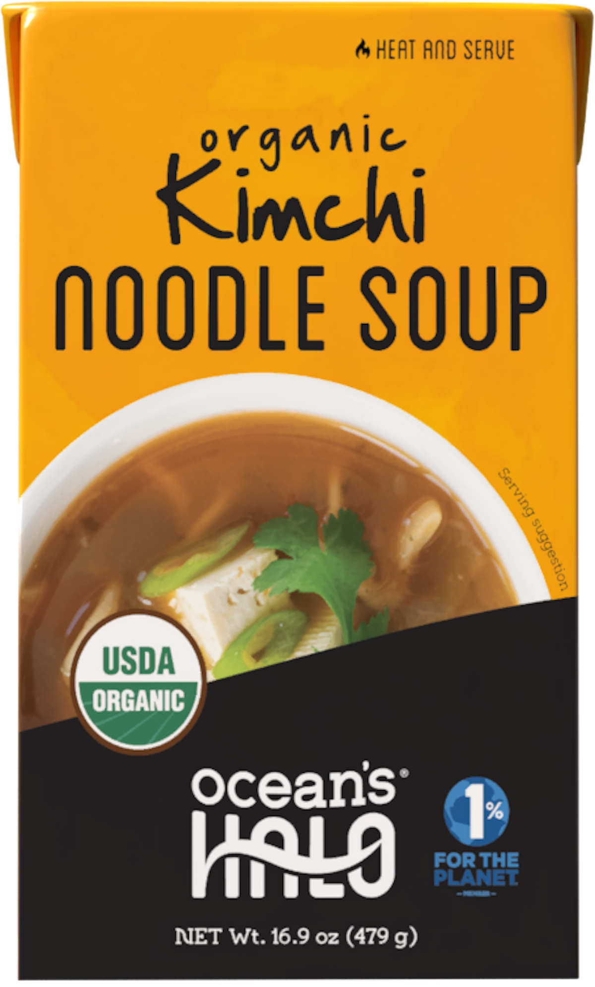 1 of 2  Organic Kimchi Noodle Soup