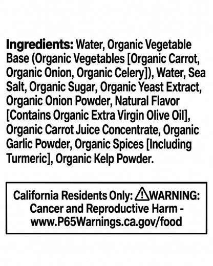 Organic No Chicken Broth
