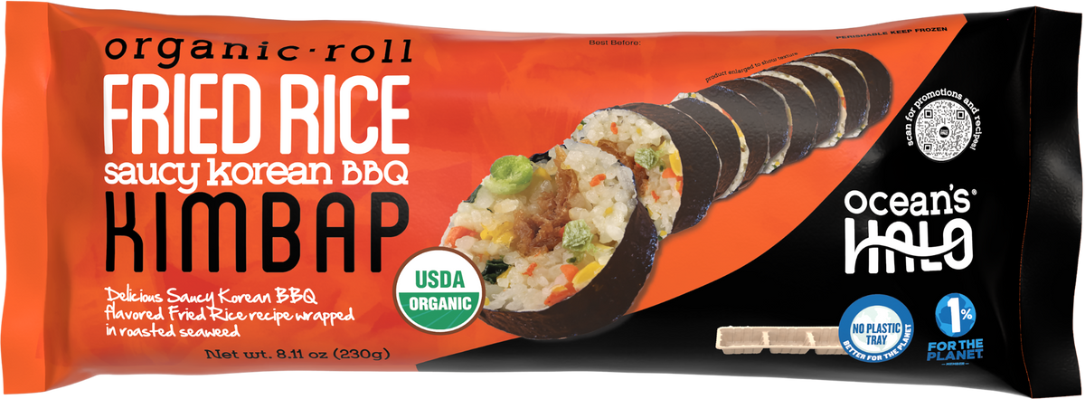 1 of 2  Organic Korean BBQ Fried Rice Roll