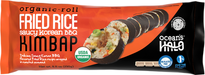 Organic Korean BBQ Fried Rice Roll