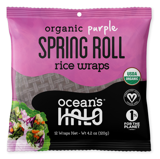 Organic Purple Rice Wraps, 12pk