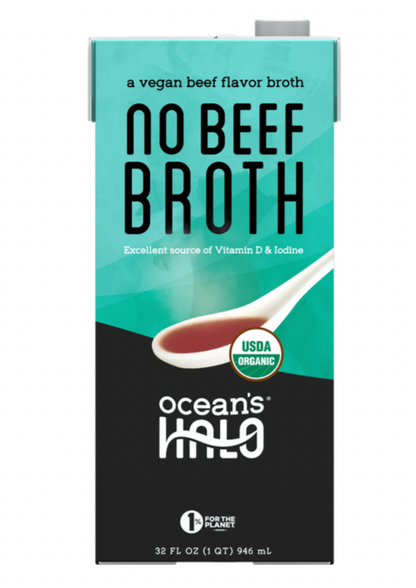 Organic and Vegan No Beef Broth, 2-Pack