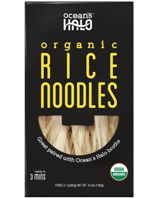 Organic and Gluten-free Rice Noodles, 3pk