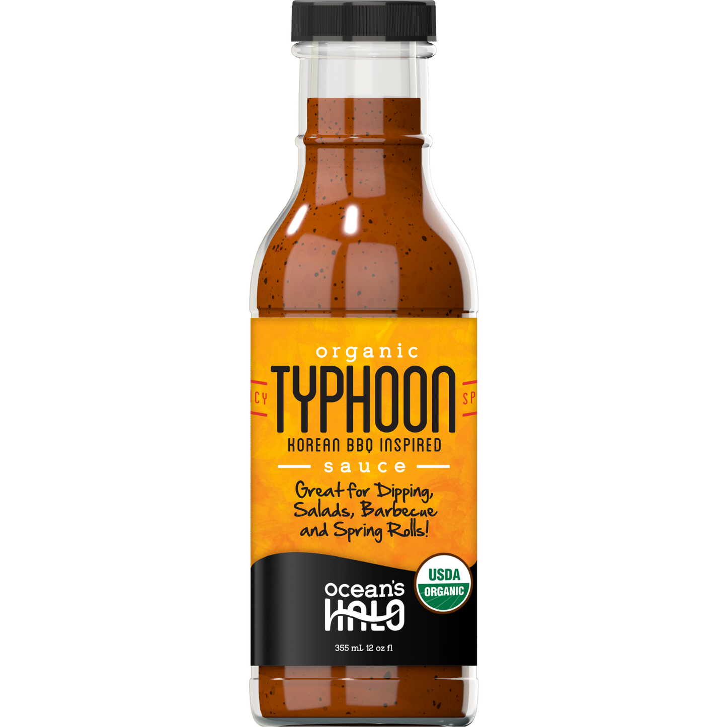 Organic Typhoon (Korean BBQ) Soy-free Sauce, 2pk