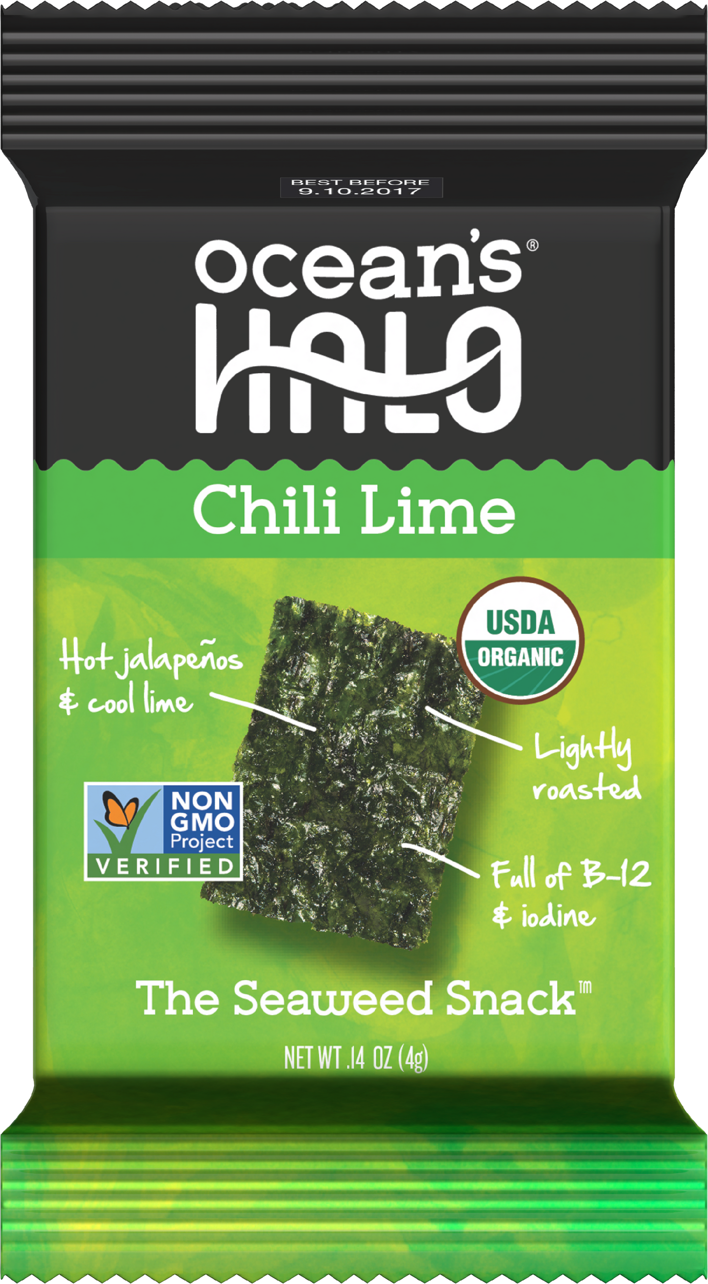 Chili Lime Seaweed Snacks