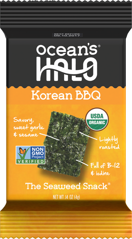 Korean BBQ Seaweed Snacks